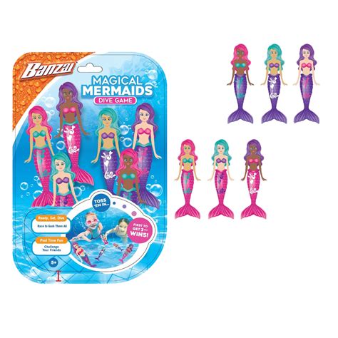 Uncover the mysteries of Banzai magical mermaids